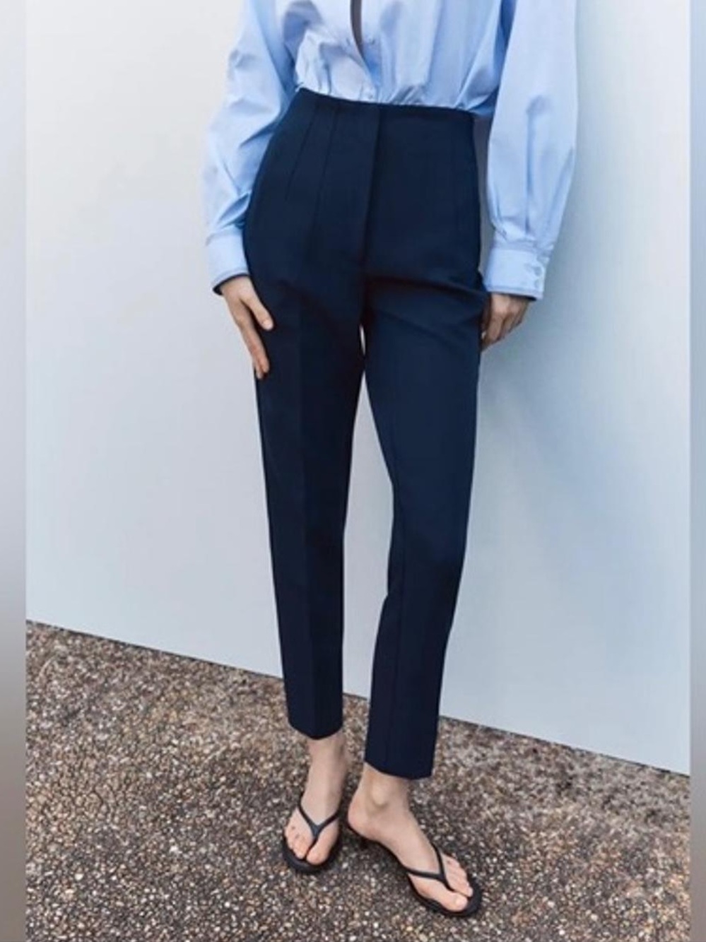 Zara Tailored High-Waist Pants